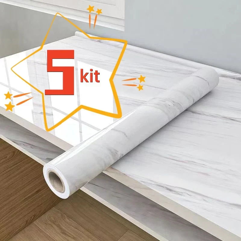 Kit Rolos de Papel de Parede 60cm Marmore