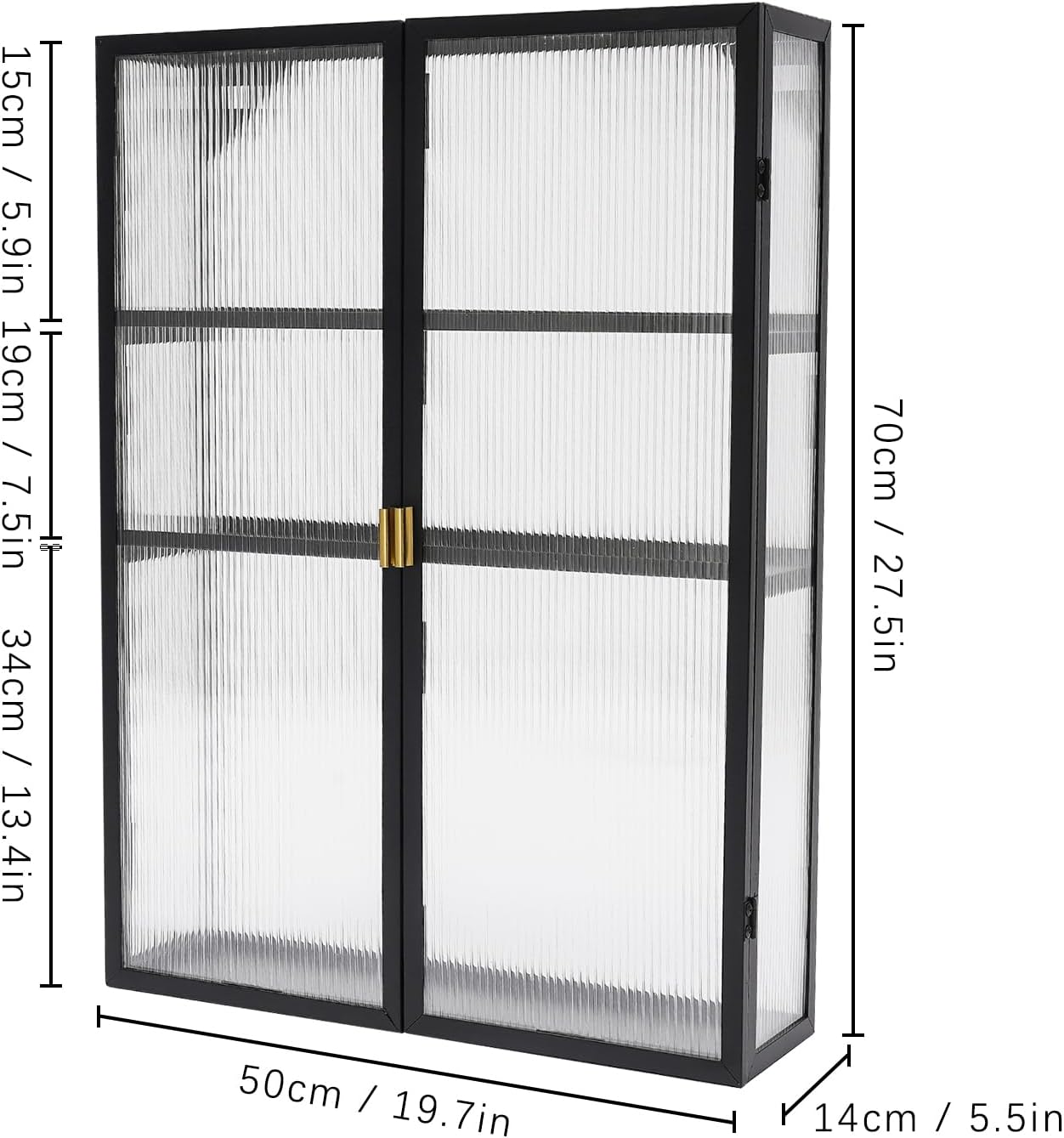 Armário de Armazenamento de Cozinha Montado na Parede
