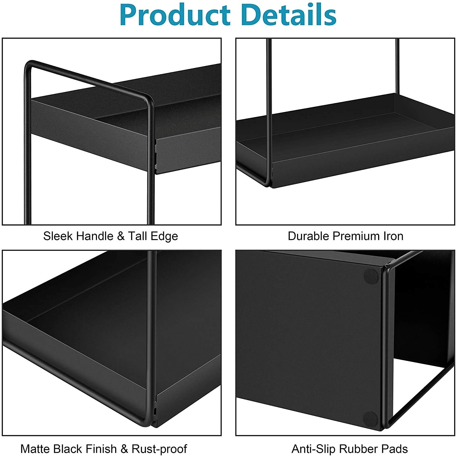 Prateleira de Temperos de 2 Níveis