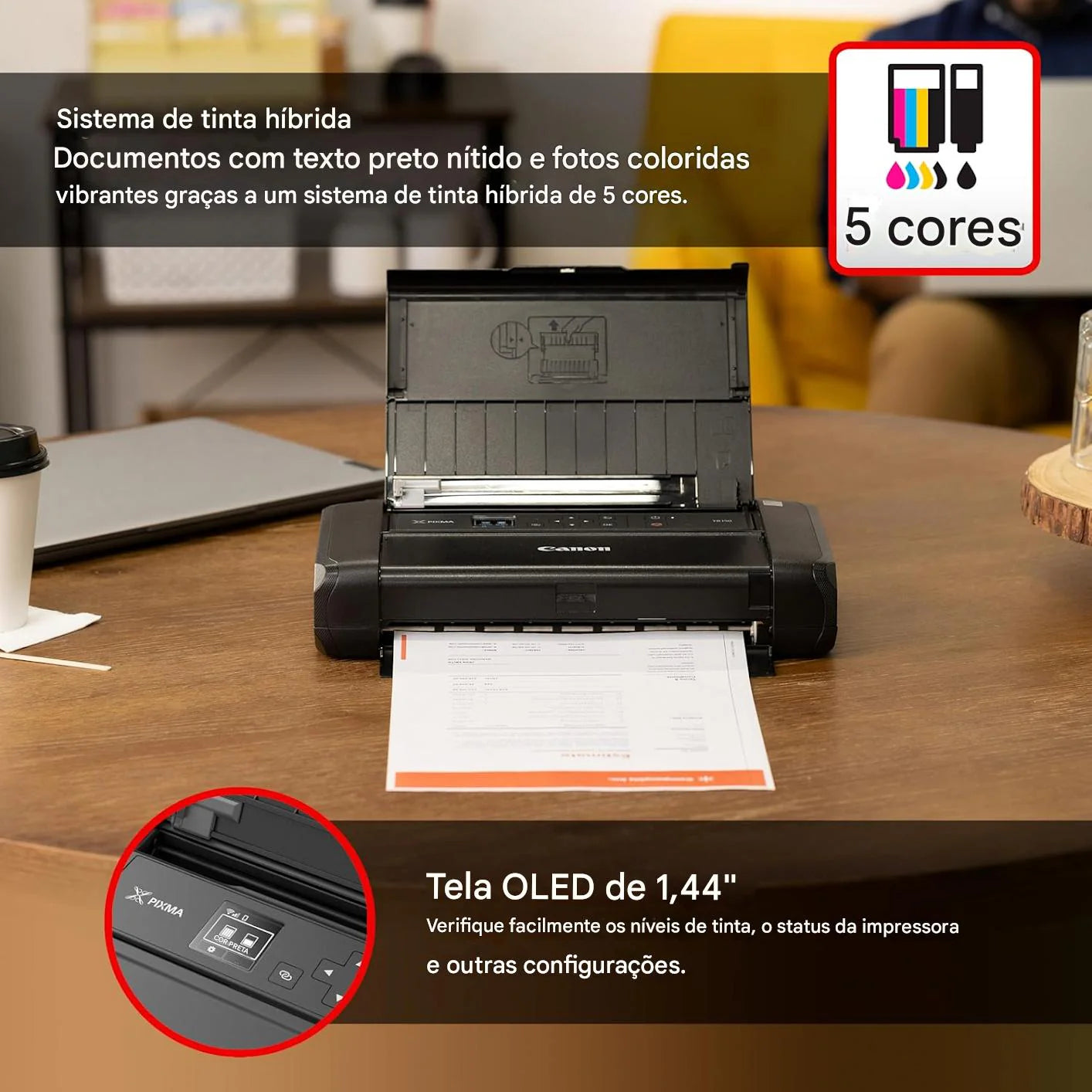 Canon Impressora Portátil sem Fio PIXMA TR150