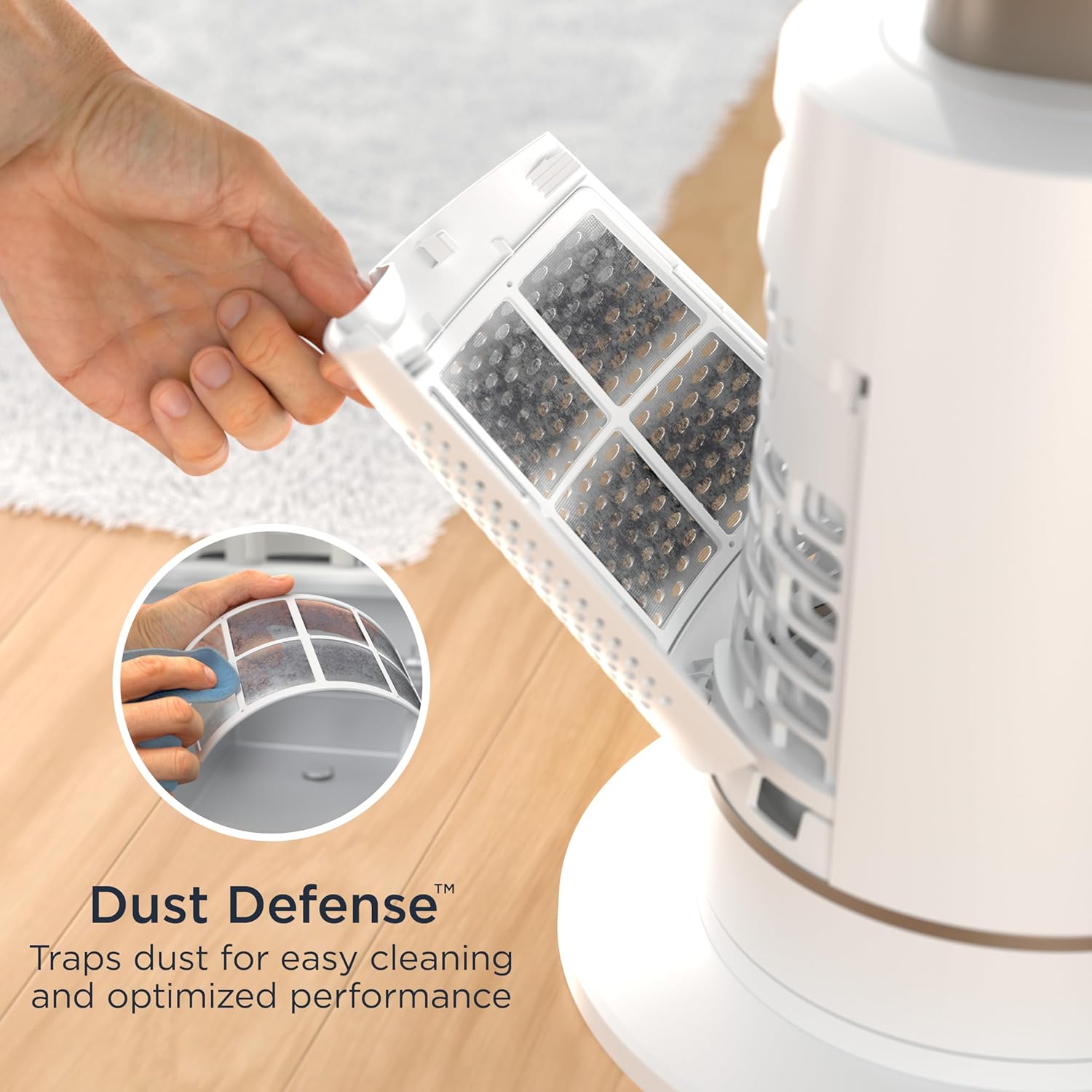 Shark Ventilador TurboBlade — Ventilador de torre sem lâmina ultra personalizável, gira, oscila 180°, circula e propulsiona o ar, 10 níveis de ruído + 10 velocidades, fácil de limpar, pomba, TF202SWH