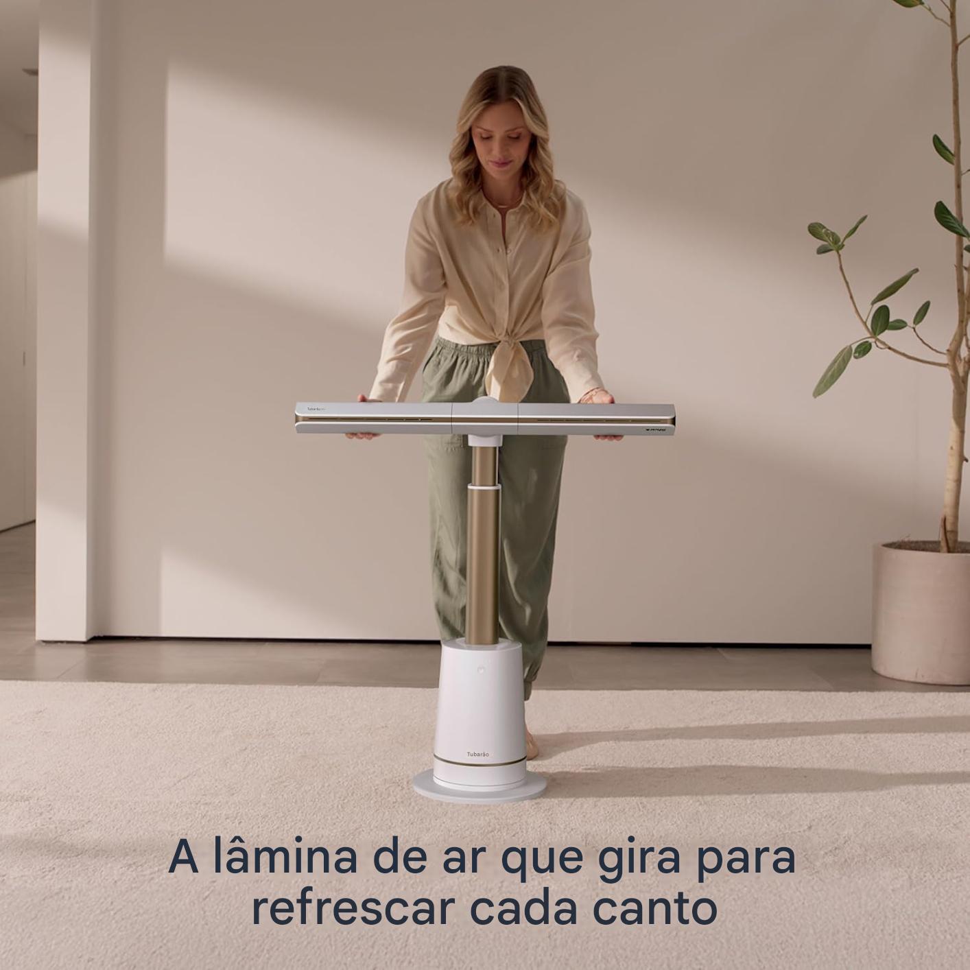 Ventilador TurboBlade — Ventilador de torre sem lâmina 10 níveis de ruído + 10 velocidades