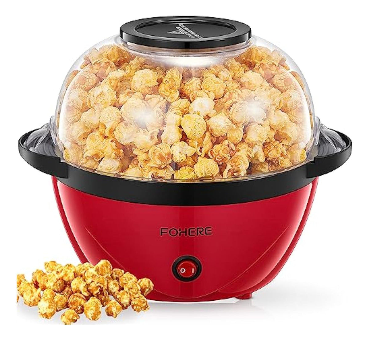 Máquina De Pipoca, Óleo Quente De Agitação Automática 2 Em 1 - Bivolt