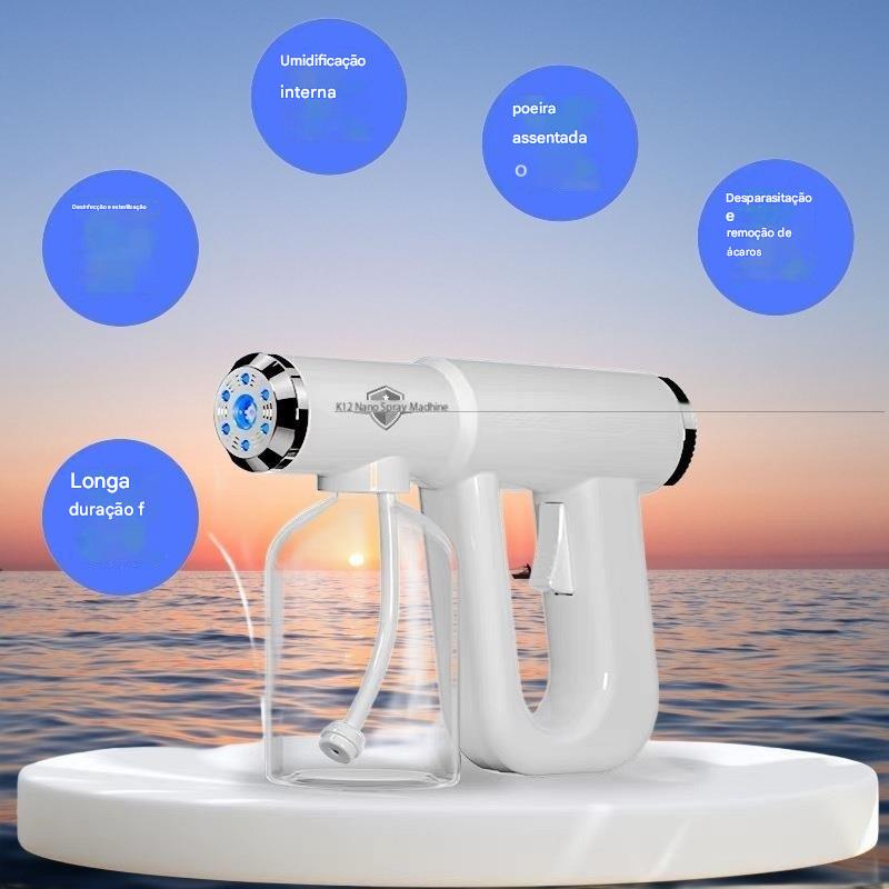 Pistola de Pulverização Nano Portátil Recarregável K12