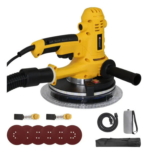 Lixadeira De Parede Knakasaki 1000w Com Led E Aspirador