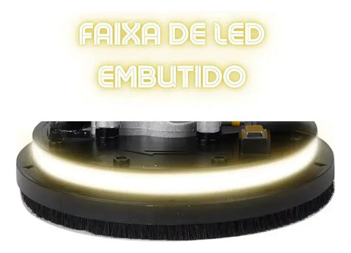 Lixadeira De Parede Knakasaki 1000w Com Led E Aspirador