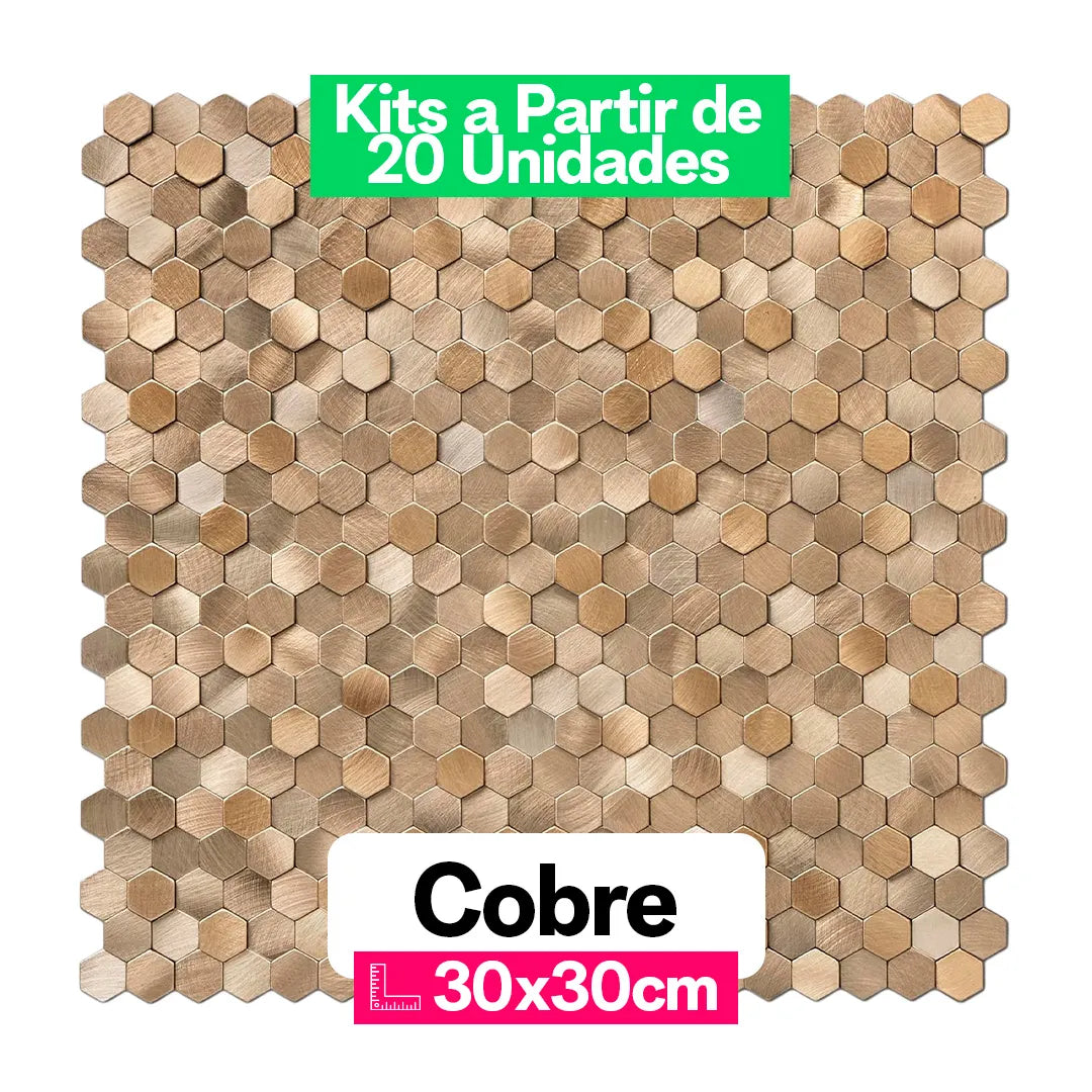 Kit Folhas de Azulejo Autocolante 30x30cm | Linha Premium | DIY