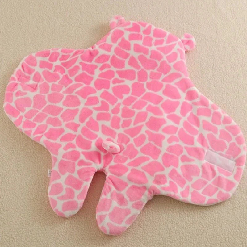 Saco de Dormir do Bebê Ursinho Estampado e Acolchoado