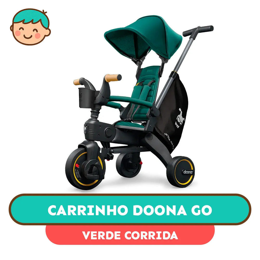 Carrinho Doona GO | Evolui de 10 Meses à 4 Anos | Diversão e Autonomia em Cada Passeio