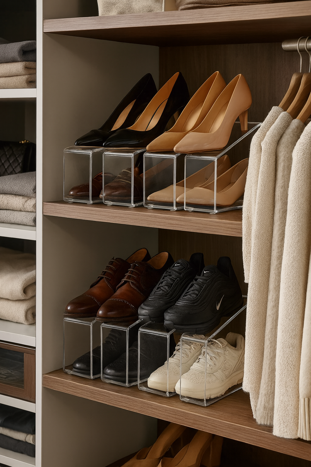 Organizador de Sapatos em Acrílico Premium