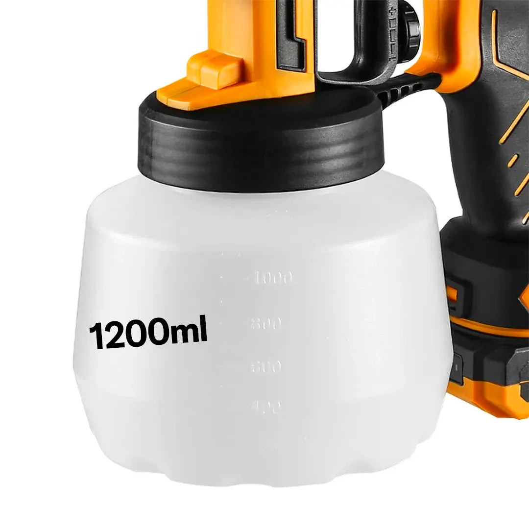 Pulverizador de Tinta DEKO 220V Versão Bateria ou Com Fio | Kit com até 17 Itens | DIY