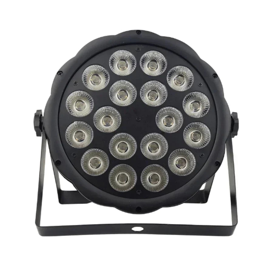 Canhão Refletor 36 Leds RGB dmx Jogo de Luz Iluminação Dj Bivolt 50/60hz