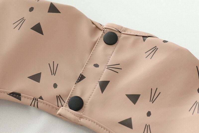 Babador Avental Manga Longa Impermeável