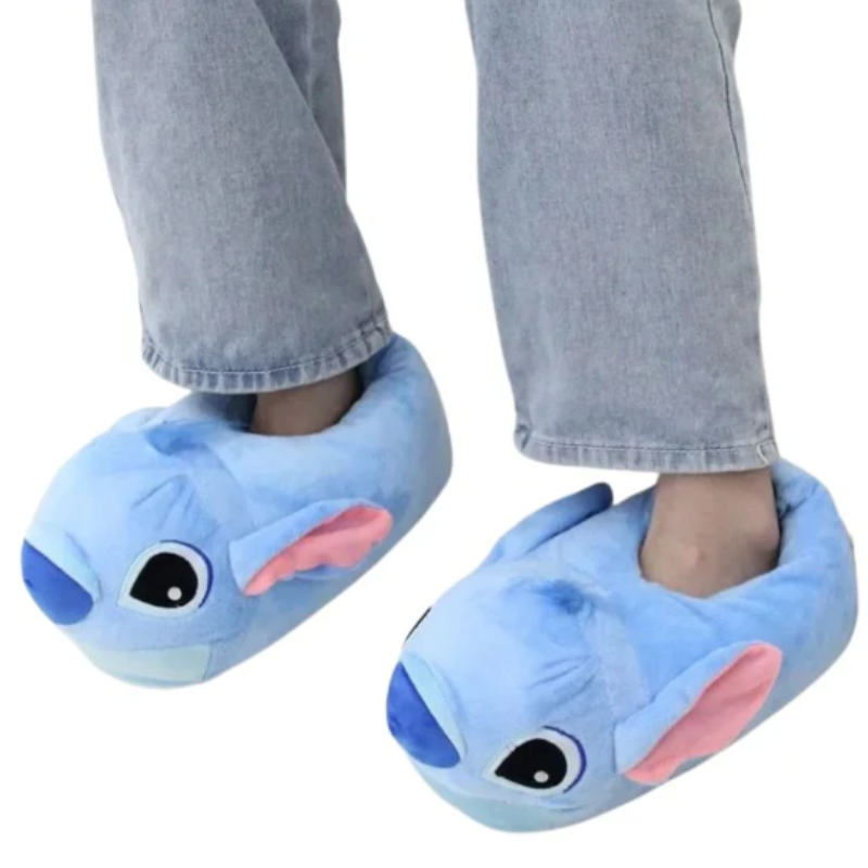 Pantufa Infantil Stitch - Diversão e Pés Quentinhos