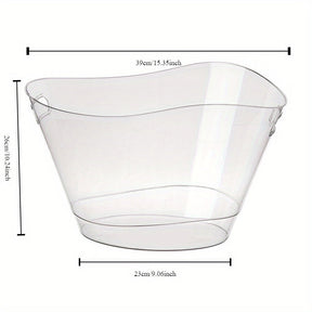 Balde de Gelo Acrílico