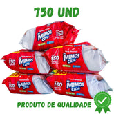 Kit 750 Toalha Umedecida My Mimos Care (5 Pacotes 150 cada) Lenço umedecido