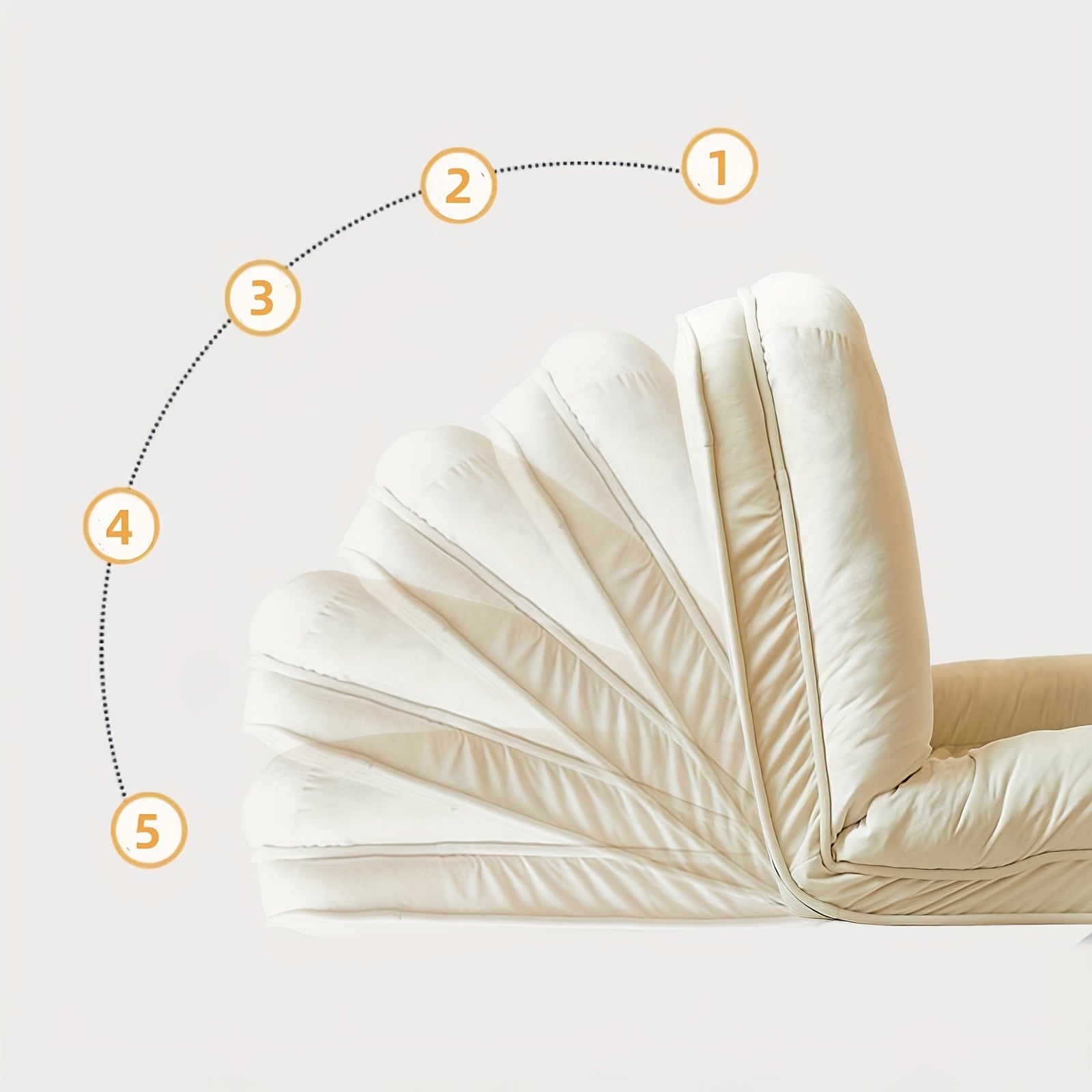 Colchão confortável multifuncional - com cinco configurações ajustáveis