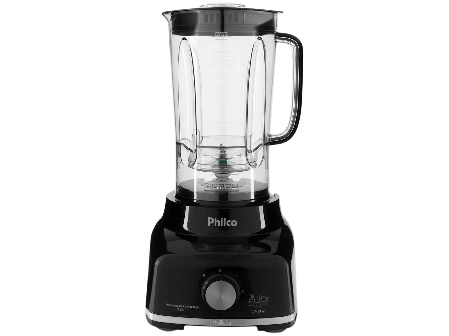 Multiprocessador de Alimentos Philco 1700W 9 em 1