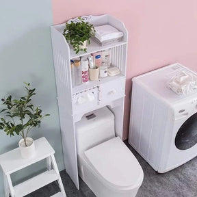 Armário de Armazenamento Sobre o Vaso