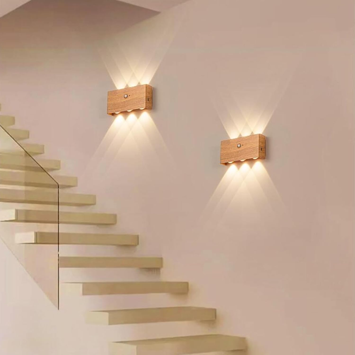 2 Arandelas Magnéticas de LED