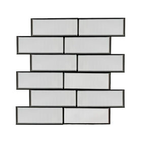 Kit 10 Paineis Placa Adesva 3d Tijolo 30x30 Relevo 3D Parede