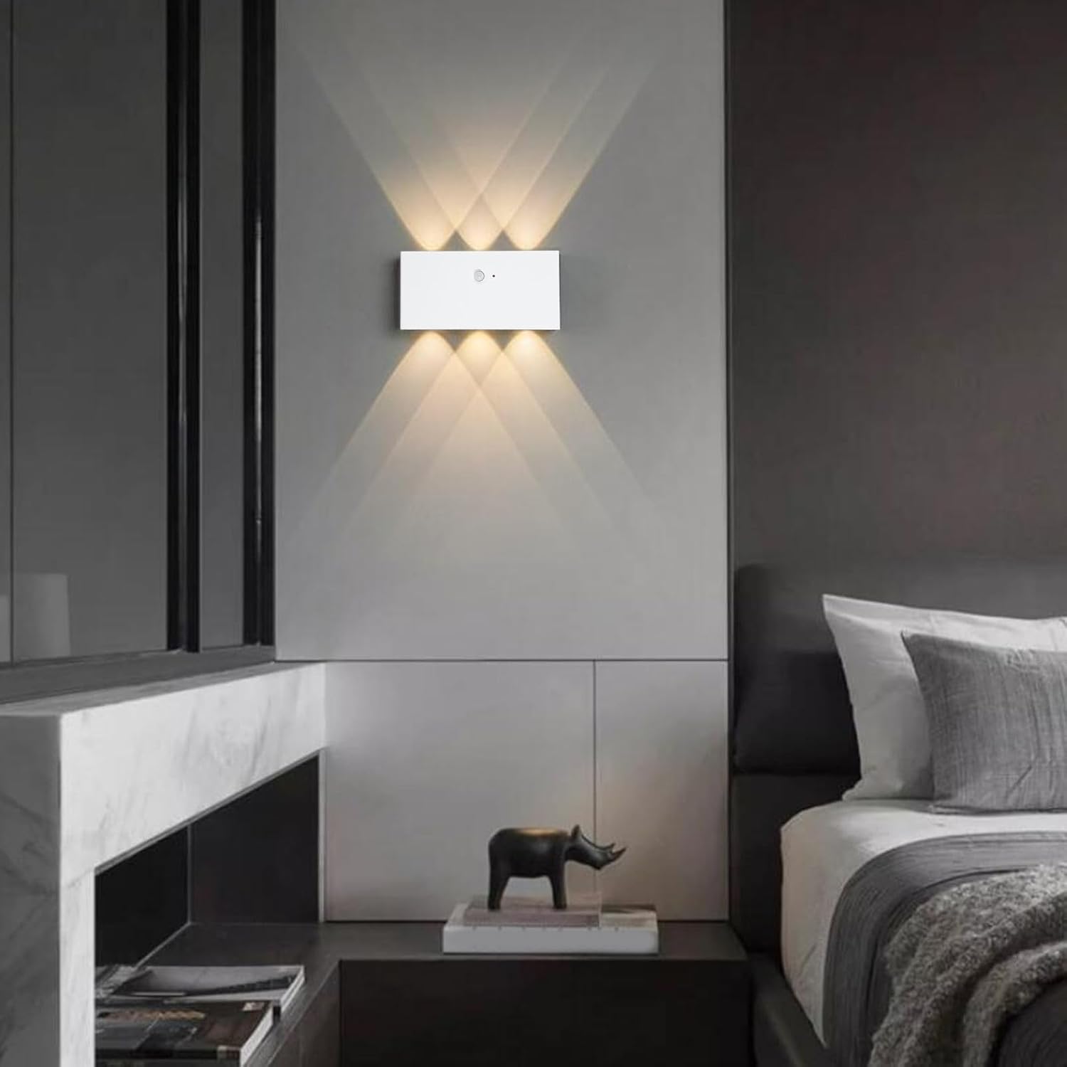 2 Arandelas Magnéticas de LED