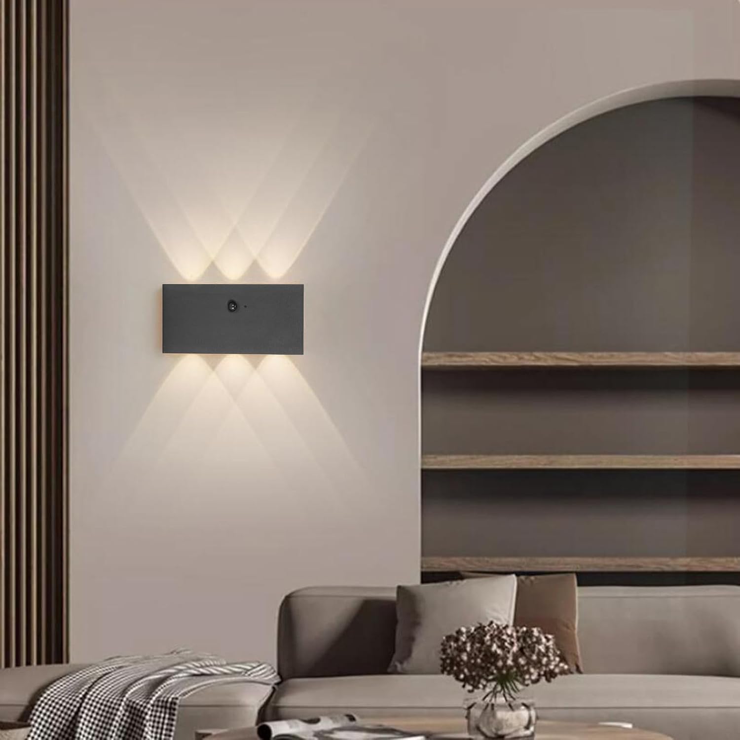 2 Arandelas Magnéticas de LED