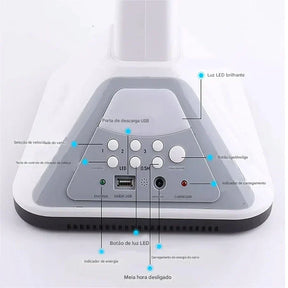 Ventilador de Pedestal de 16 Polegadas com Energia Solar, Velocidade Ajustável e Funcionamento Silencioso