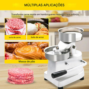 Prensa de Hambúrguer Comercial