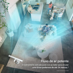 Ventilador TurboBlade — Ventilador de torre sem lâmina  10 níveis de ruído + 10 velocidades