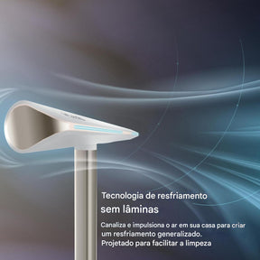 Ventilador TurboBlade — Ventilador de torre sem lâmina  10 níveis de ruído + 10 velocidades