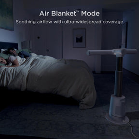 Shark Ventilador TurboBlade — Ventilador de torre sem lâmina ultra personalizável, gira, oscila 180°, circula e propulsiona o ar, 10 níveis de ruído + 10 velocidades, fácil de limpar, pomba, TF202SWH