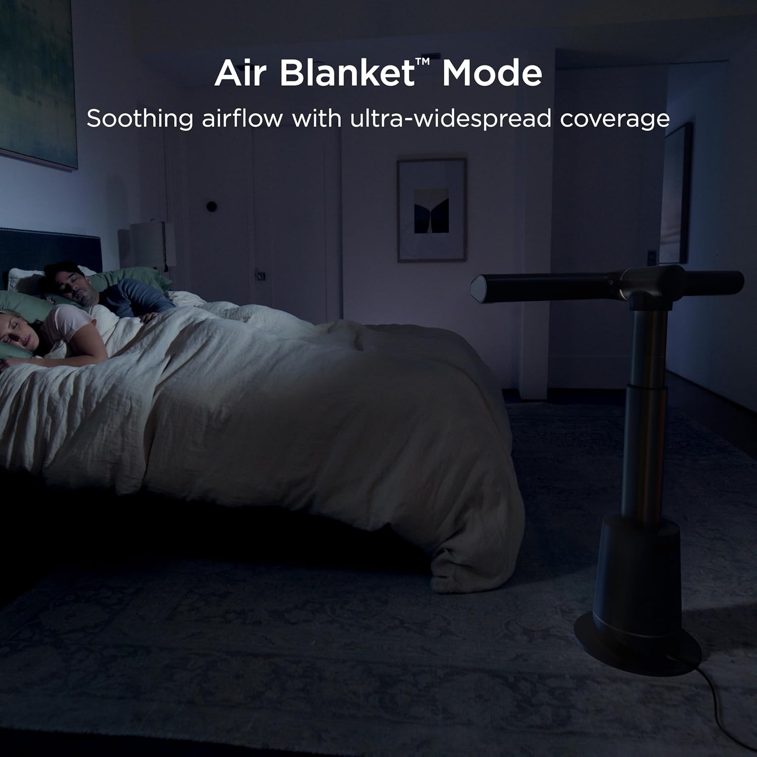 Shark Ventilador TurboBlade — Ventilador de torre sem lâmina ultra personalizável, gira, oscila 180°, circula e propulsiona o ar, 10 níveis de ruído + 10 velocidades, fácil de limpar, pomba, TF202SWH