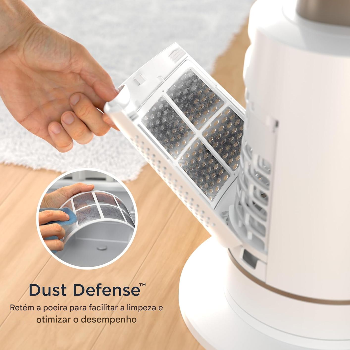 Ventilador TurboBlade — Ventilador de torre sem lâmina  10 níveis de ruído + 10 velocidades