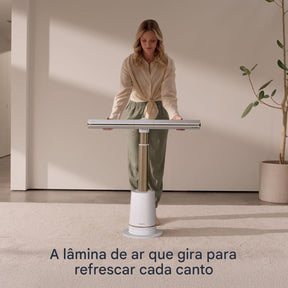 Ventilador TurboBlade — Ventilador de torre sem lâmina  10 níveis de ruído + 10 velocidades