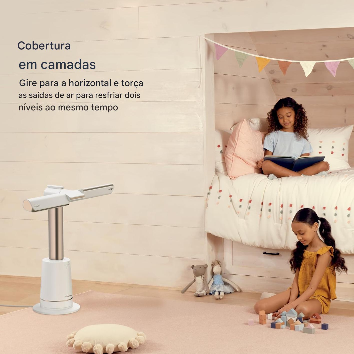 Ventilador TurboBlade — Ventilador de torre sem lâmina  10 níveis de ruído + 10 velocidades