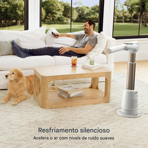 Ventilador TurboBlade — Ventilador de torre sem lâmina  10 níveis de ruído + 10 velocidades