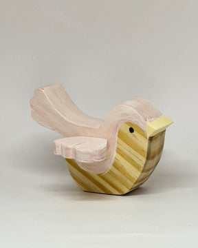 Passarinhos Céu Rosa