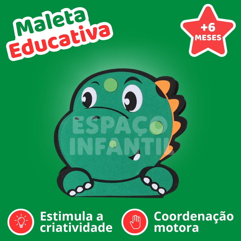 Maleta Infantil Educativa DinoBook