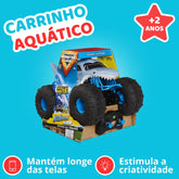 Carrinho de Controle Remoto Aquático Megalodon Original