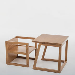 Kit Cubo (mesa + cadeira 3 em 1)