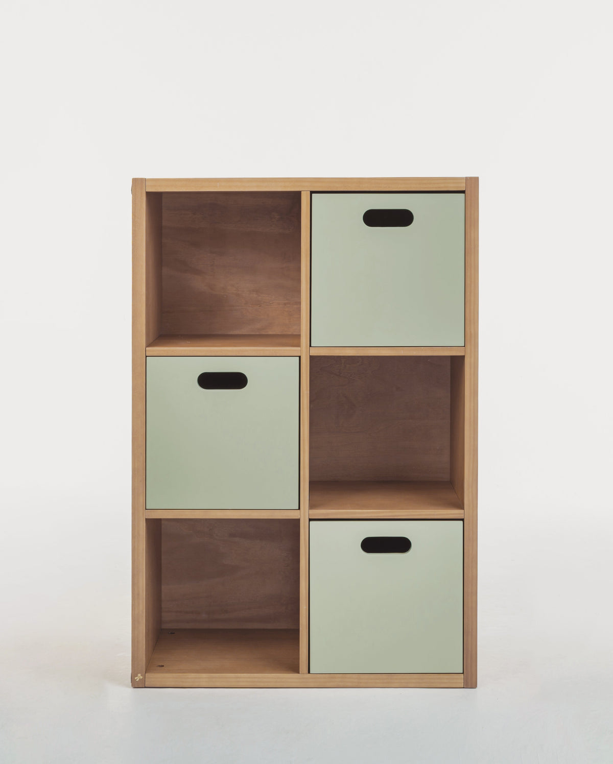 Estante Organizadora Infantil Com Caixas Verde