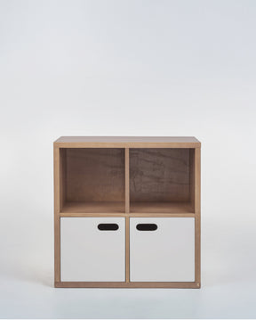 Estante Organizadora Infantil com Portas - Off white