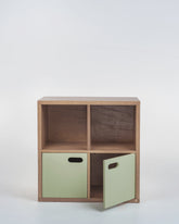 Estante Organizadora Infantil com Portas - Verde