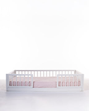 Cama Montessori Branca/Off-White