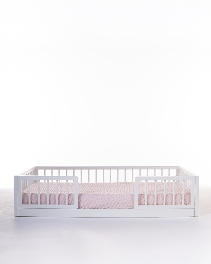 Cama Montessori Branca/Off-White