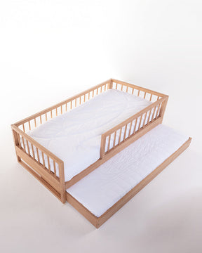 Cama Montessori - Saída Lateral + Cama Auxiliar