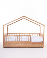 Cama Casinha - Saída Lateral + Cama Auxiliar