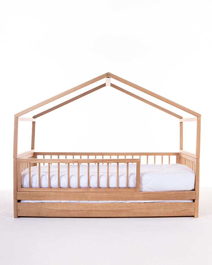 Cama Casinha - Saída Lateral + Cama Auxiliar