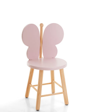 Cadeira Borboleta Rosa Claro